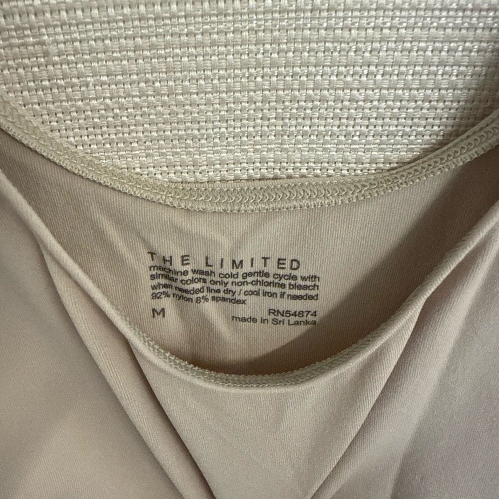The Limited Light Beige Tank Top - Picture 2 of 3
